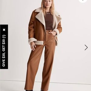 The Perfect Vintage Wide-Leg Pant: Faux Leather Edition